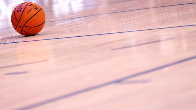 ORLANDO, FL - FEBRUARY 26: A detail of an offical NBA Spalding basketball during the 2012 NBA All-Star Game at the Amway Center on February 26, 2012 in Orlando, Florida.