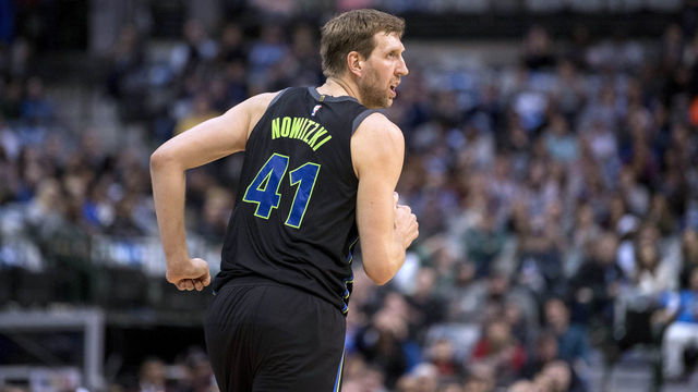 Nowitzki passes Kidd to move into 4th on all-time minutes list