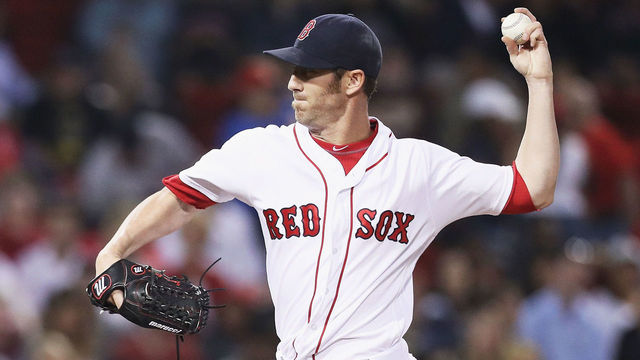 BOSTON, MA - MAY 26: Tommy Layne #59 of the Boston Red Sox pitches against the Colorado Rockies during the ninth inning at Fenway Park on May 26, 2016 in Boston, Massachusetts.
