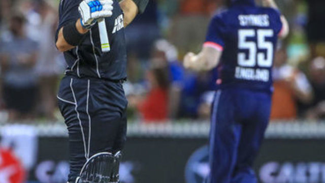 Taylor steers NZ to 3-wicket win over England in 1st ODI
