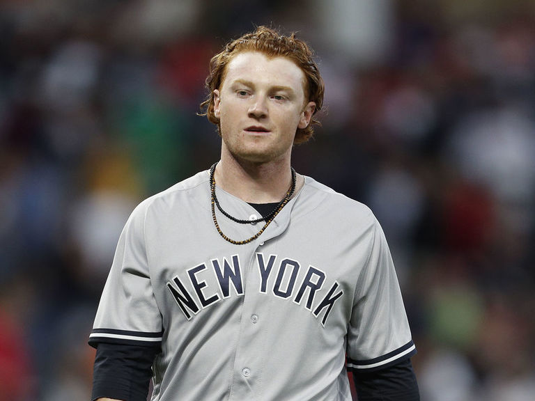 Jake Bauers of the New York Yankees celebrates his two run homerun News  Photo - Getty Images