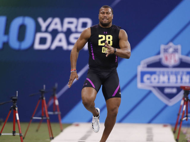 Is Chubb the best player in the 2018 NFL Draft?