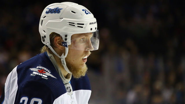 NEW YORK, NY - DECEMBER 23: Patrik Laine #29 of the Winnipeg Jets skates against the New York Islanders at the Barclays Center on December 23, 2017 in the Brooklyn borough of New York City. The Islanders defeated the Jets 5-2.