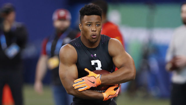 Report: Browns will still consider drafting Barkley despite signing Hyde