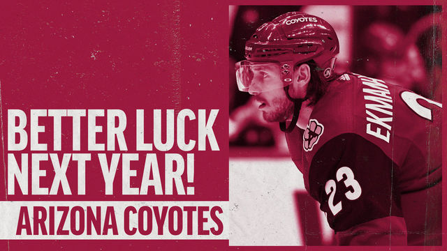 Better Luck Next Year: Arizona Coyotes edition