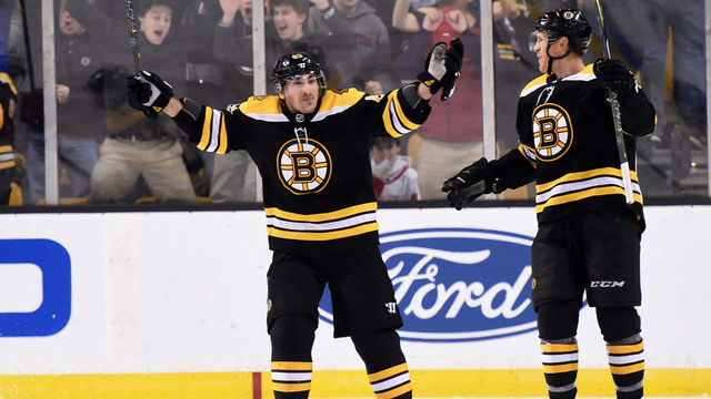 Marchand coming through in clutch for Bruins with Bergeron out
