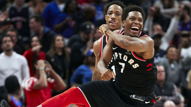Raptors clinch 2nd-best record in NBA with Warriors' loss