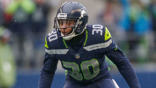 SEATTLE, WA - NOVEMBER 05: Free safety Bradley McDougald #30 of the Seattle Seahawks defends against the Washington Redskins at CenturyLink Field on November 5, 2017 in Seattle, Washington.