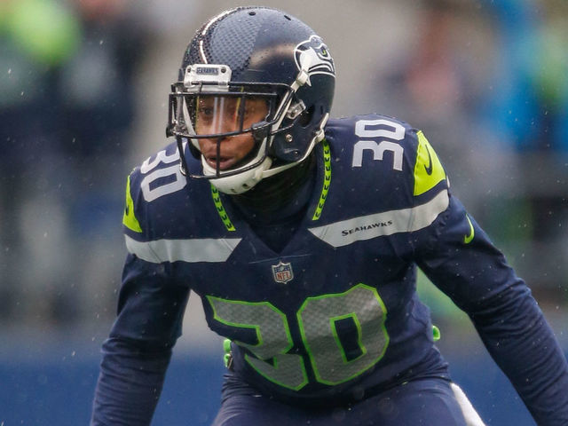 SEATTLE, WA - NOVEMBER 05: Free safety Bradley McDougald #30 of the Seattle Seahawks defends against the Washington Redskins at CenturyLink Field on November 5, 2017 in Seattle, Washington.