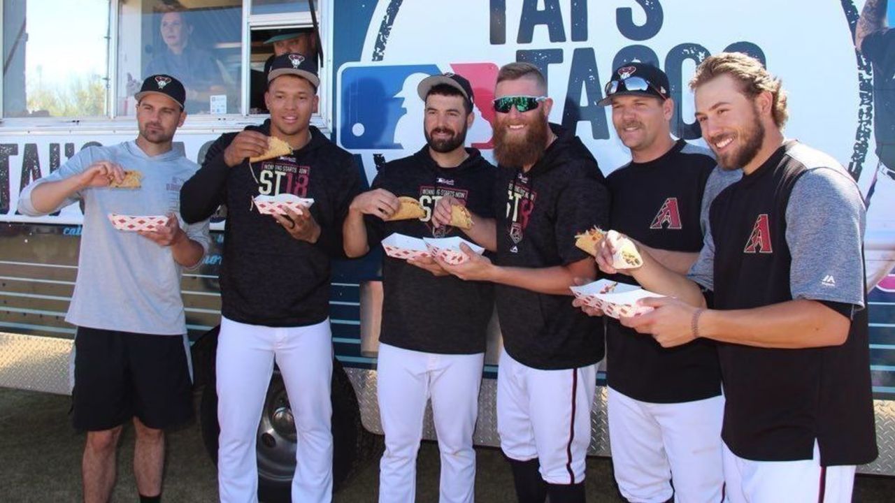 D-backs pitcher Taijuan Walker gave fans free tacos in the spring