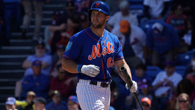 Tebow not surprised after Mets cut him from majors camp
