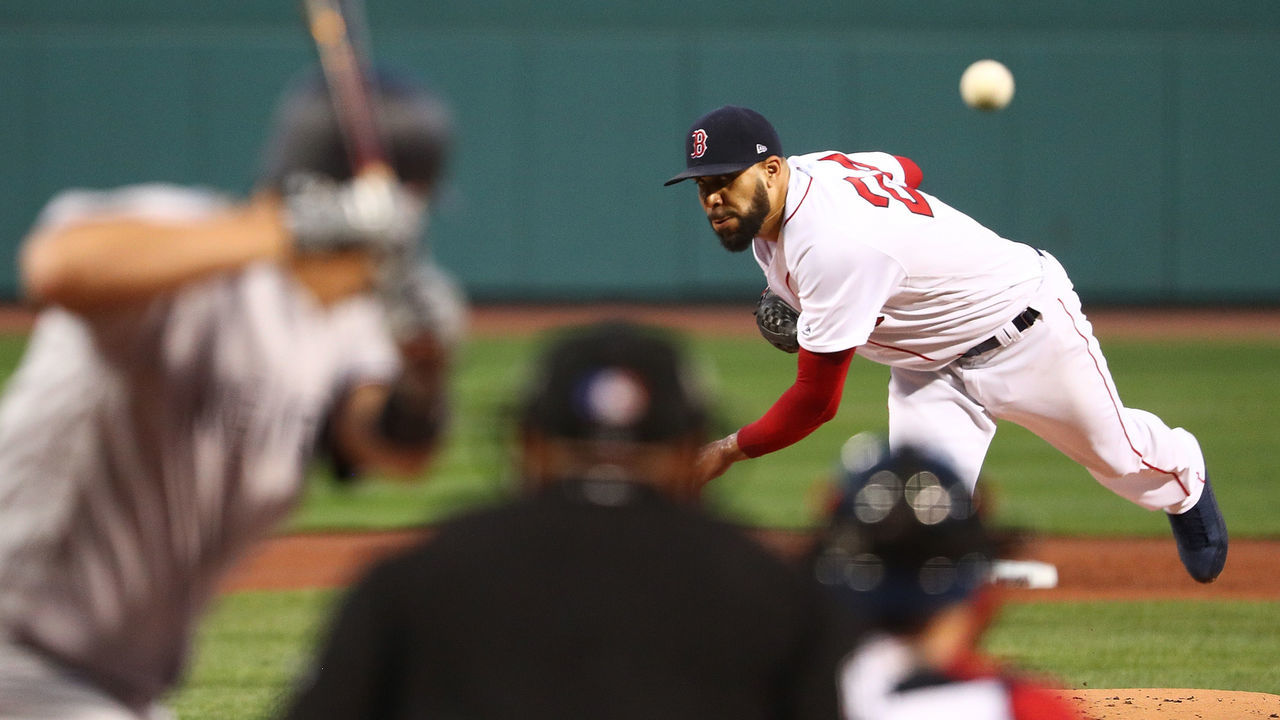 BOSTON, MA - JULY 16: David Price #24 of the Boston Red Sox delivers in the first inning of game two of a doubleheader against the New York Yankees at Fenway Park on July