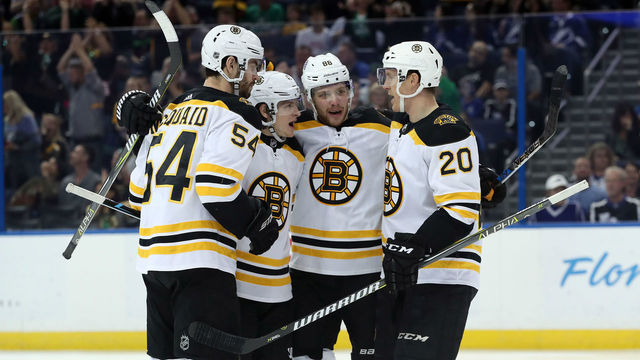 Shorthanded Bruins shut out East-leading Lightning