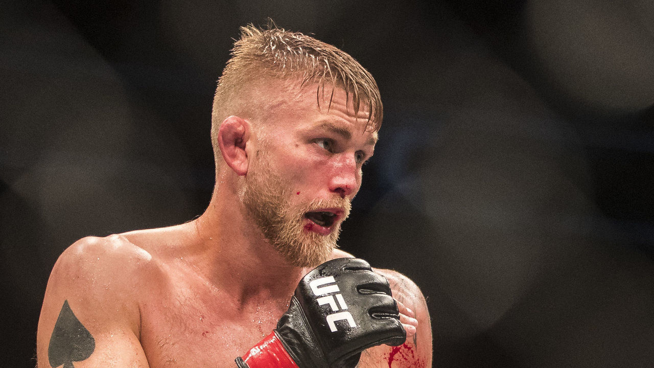 STOCKHOLM, SWEDEN - MAY 28: Alexander Gustafsson during the UFC Fight Night event at Ericsson Globe on May 28, 2017 in Stockholm, Sweden.