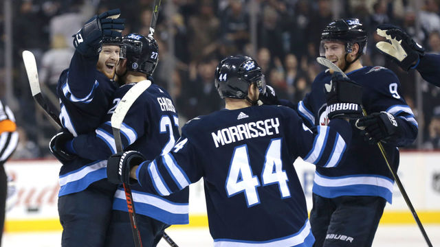 Watch: Connor's OT winner helps Jets set franchise wins record