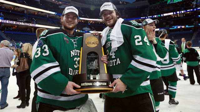 Sens sign North Dakota's Christian Wolanin to entry-level deal
