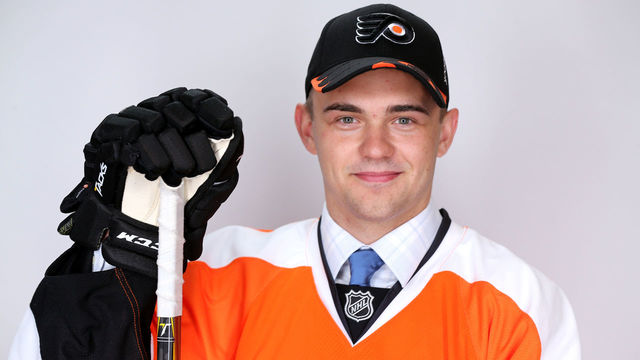 SUNRISE, FL - JUNE 27: Cooper Marody, 158th overall pick by the Philadelphia Flyers poses for a portrait during the 2015 NHL Draft at BB&T Center on June 27, 2015 in Sunrise, Florida.