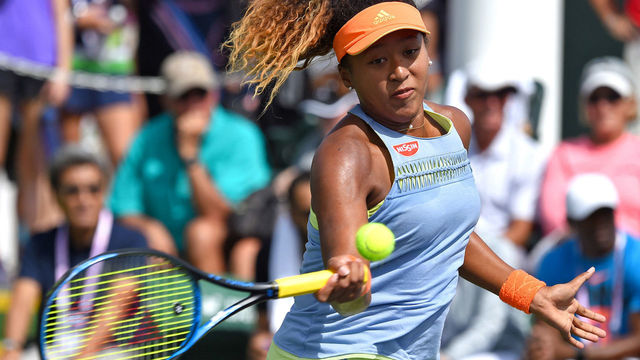 Osaka topples Serena in Miami 1st round
