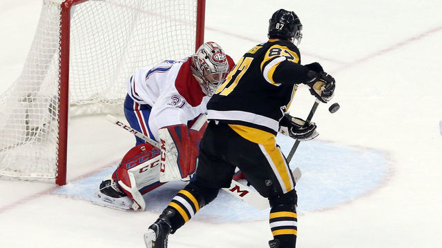 Crosby was 'just trying to follow the bouncing puck' on crazy goal