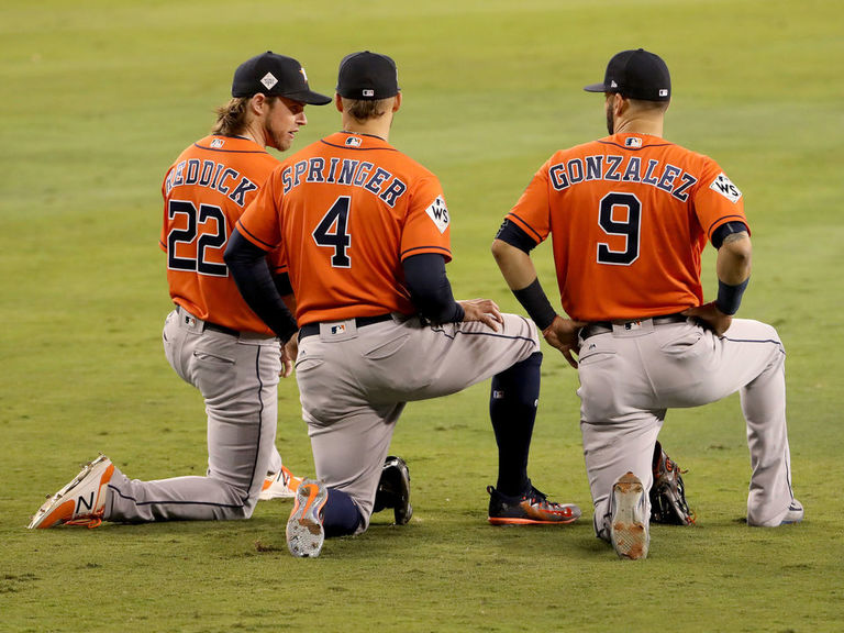 Astros will experiment with 4man outfield shift this year