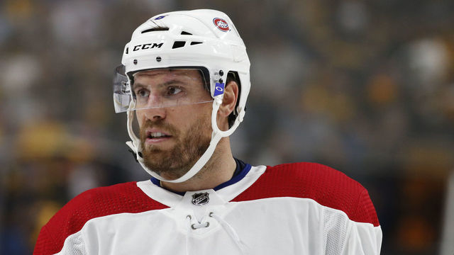 BUFFALO, NY - OCTOBER 5: Shea Weber #6 of the Montreal Canadiens during the game against the Buffalo Sabres at the KeyBank Center on October 5, 2017 in Buffalo, New York.