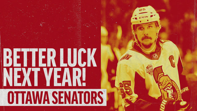Better Luck Next Year: Ottawa Senators edition