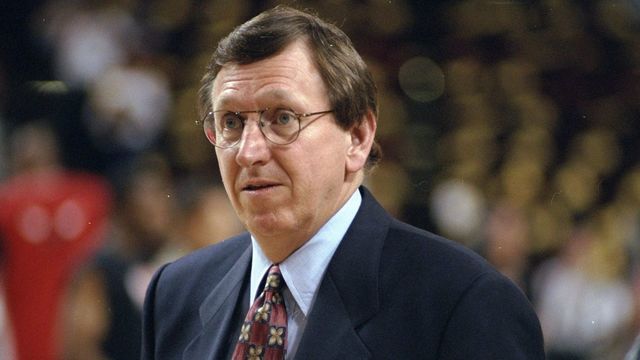 12 Jun 1996: NBA director of operations Rod Thorn looks on during game four of the NBA playoffs between the Chicago Bulls and the Seattle Supersonics at the Key Arena in Seattle, Washington. The Supersonics defeated the Bulls 107-86. Mandatory Credit: Jonathan Daniel /Allsport