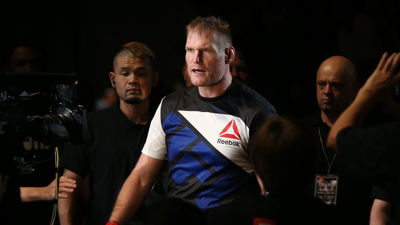 SAITAMA, JAPAN - SEPTEMBER 27: Josh Barnett of USA enter the arena prior to his heavyweight bought against Roy Nelson during UFC Fight Night at Saitama Super Arena on September 27, 2015 in Saitama, Japan.