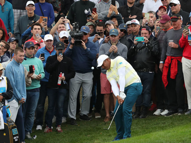 Masters offers reprieve from increasingly rowdy golf crowds