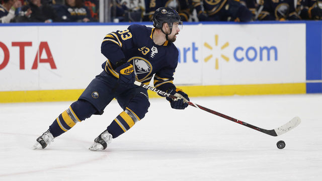 Sabres' Antipin stretchered off ice after hit from behind by Hartnell