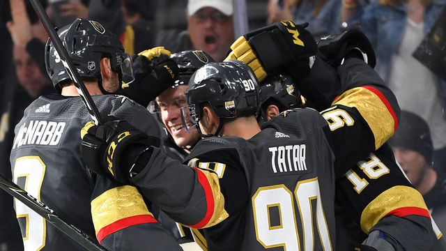 Golden Knights clinch Pacific Division crown with win over Sharks