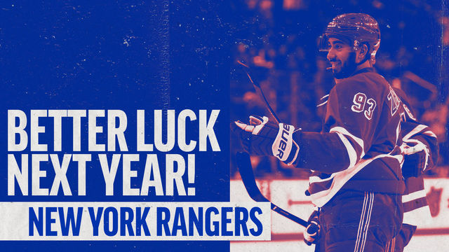 Better Luck Next Year: New York Rangers edition