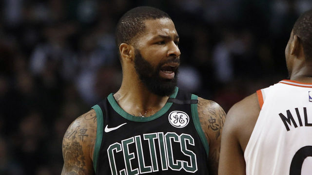 Celtics' Morris apologizes for smacking official's butt after ejection vs. Raptors