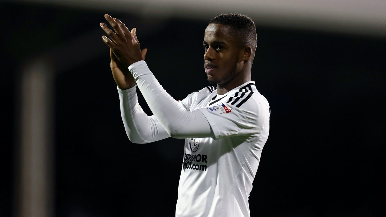 LONDON, ENGLAND - APRIL 03: Ryan Sessegnon of Fulham during the Sky Bet Championship match between Fulham and Leeds United at Craven Cottage on April 3, 2018 in London, England.