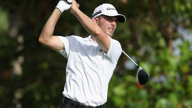 PUNTA CANA, DOMINICAN REPUBLIC - MARCH 23: Mike Weir of Canada plays his shot from the seventh tee during round two of the Corales Puntacana Resort & Club Championship on March 23, 2018 in Punta Cana, Dominican Republic.
