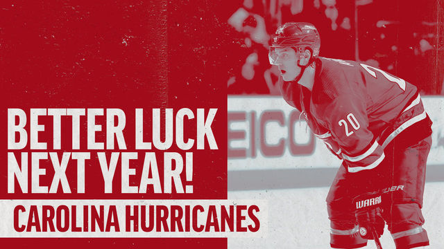 Better Luck Next Year: Carolina Hurricanes edition