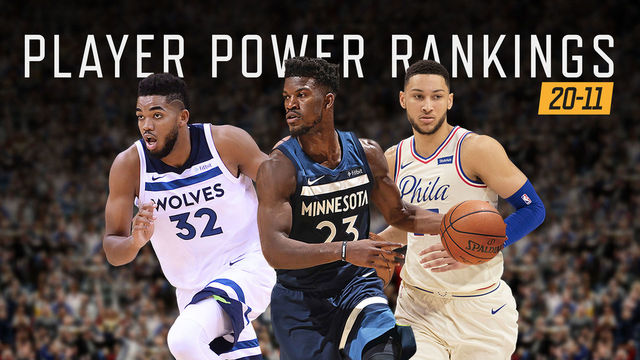 Who were the top 30 players of 2017-18? 20-11
