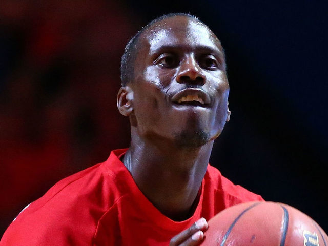 PERTH, AUSTRALIA - OCTOBER 21: Andre Ingram of the Wildcats warms up before during the round three NBL match between the Perth Wildcats and the Illawarra Hawks at Perth Arena on October 21, 2016 in Perth, Australia.