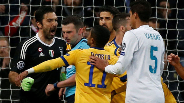 Watch: Buffon red-carded in potential Champions League finale