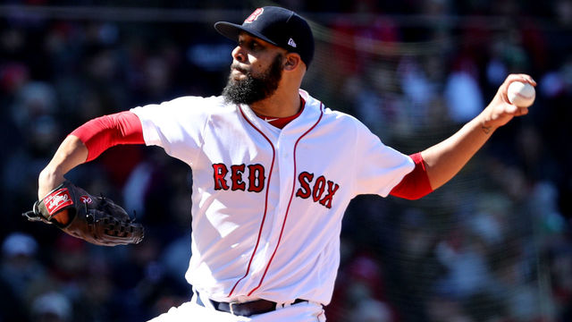 BOSTON, MA - APRIL 05: David Price #24 of the Boston Red Sox pitches against the Tampa Bay Rays during the fourth inning of the Red Sox home opening game at Fenway Park on April 5, 2018 in Boston, Massachusetts.