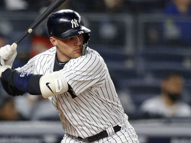 Yankees' Brandon Drury says he has been dealing with blurred