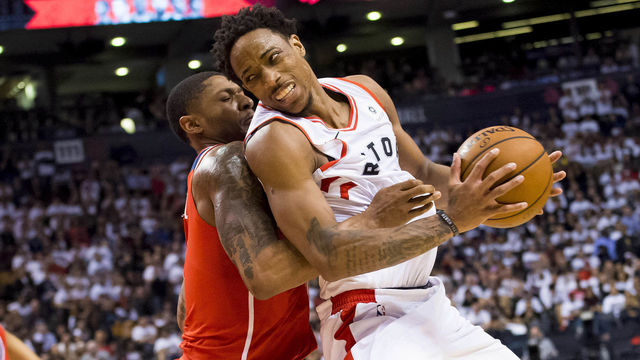 DeRozan powers Raptors to Game 5 win over Wizards