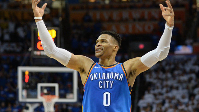 Russell Westbrook's force of will is still a magical, terrifying thing