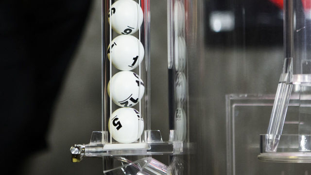 TORONTO, ON - APRIL 29: The balls for the fist overall pick are selected during the NHL Draft Lottery at the CBC Studios in Toronto, Ontario, Canada on April 29, 2017.