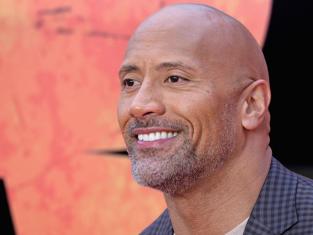 LONDON, ENGLAND - APRIL 11: Actor Dwayne Johnson attends the European Premiere of 'Rampage' at Cineworld Leicester Square on April 11, 2018 in London, England.