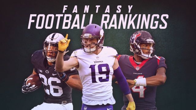 Fantasy: 2018 Player Rankings (Post-Draft Edition)