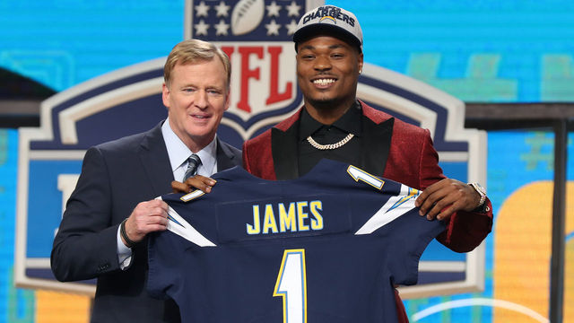Chargers rookie James confirms he was robbed at gunpoint in June