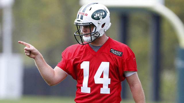 Darnold given majority of reps at Jets practice Sunday