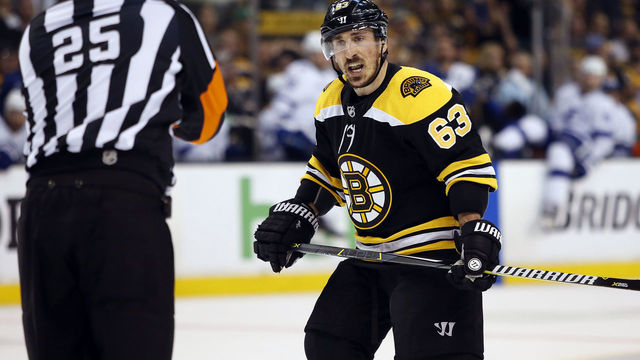 Report: Marchand won't have hearing for hit on Callahan that preceded lick