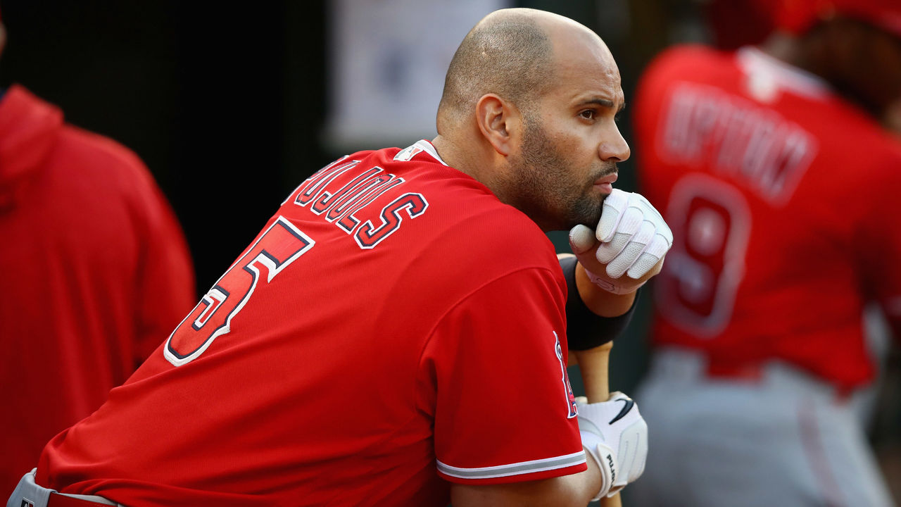 El Hombre Albert Pujols Los Angeles Angels Tee Shirt